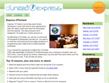 Tablet Screenshot of express.cfunited.com