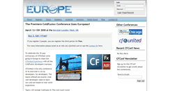 Desktop Screenshot of europe.cfunited.com