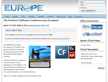 Tablet Screenshot of europe.cfunited.com